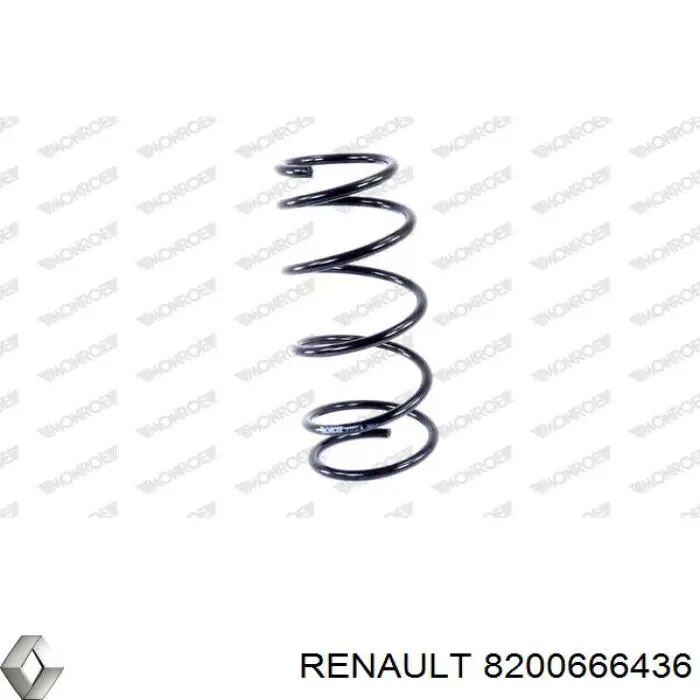 Пружина амортизатора передняя Renault (RVI) 8200666436 цена, от 20.45 USD