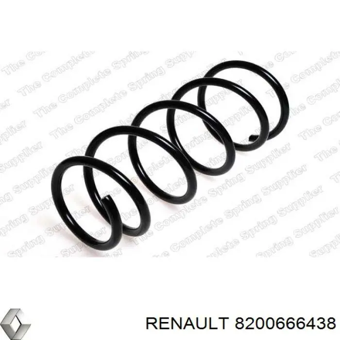 Передняя пружина 8200666438 Renault (RVI)