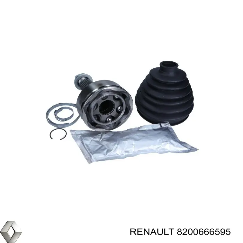 Привод передний правый Renault (RVI) 8200666595 цена, от 131.70 USD