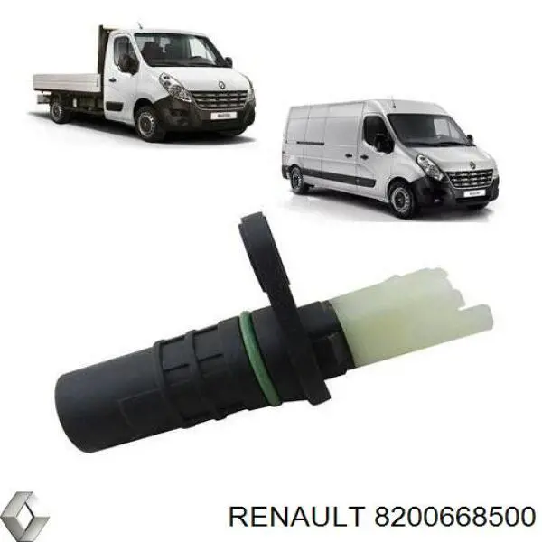 8200668500 Renault (RVI) sensor de posição (de revoluções de cambota)