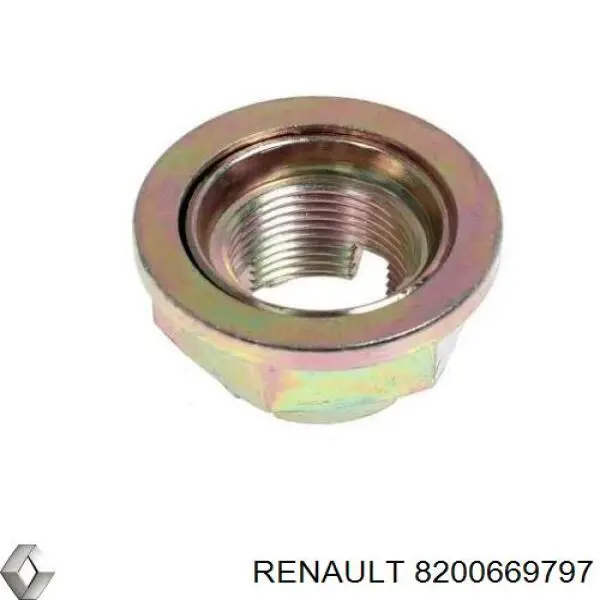 8200669797 Renault (RVI) porca de cubo dianteiro