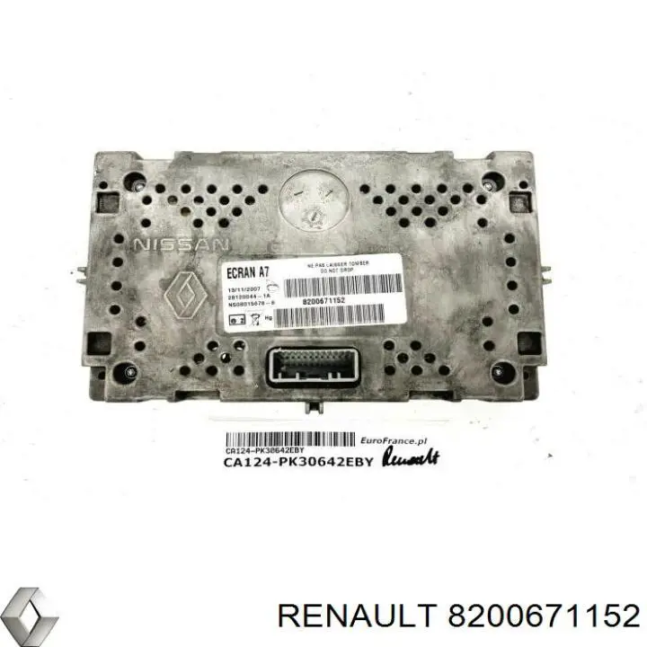  Дисплей многофункциональный Renault Scenic 