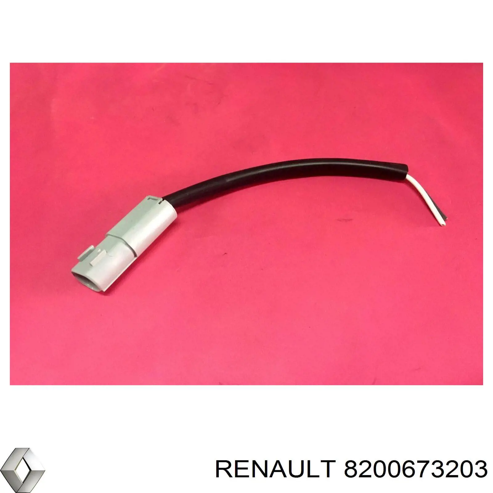 Conector sensor de posición del árbol de levas 8200673203 Renault (RVI)