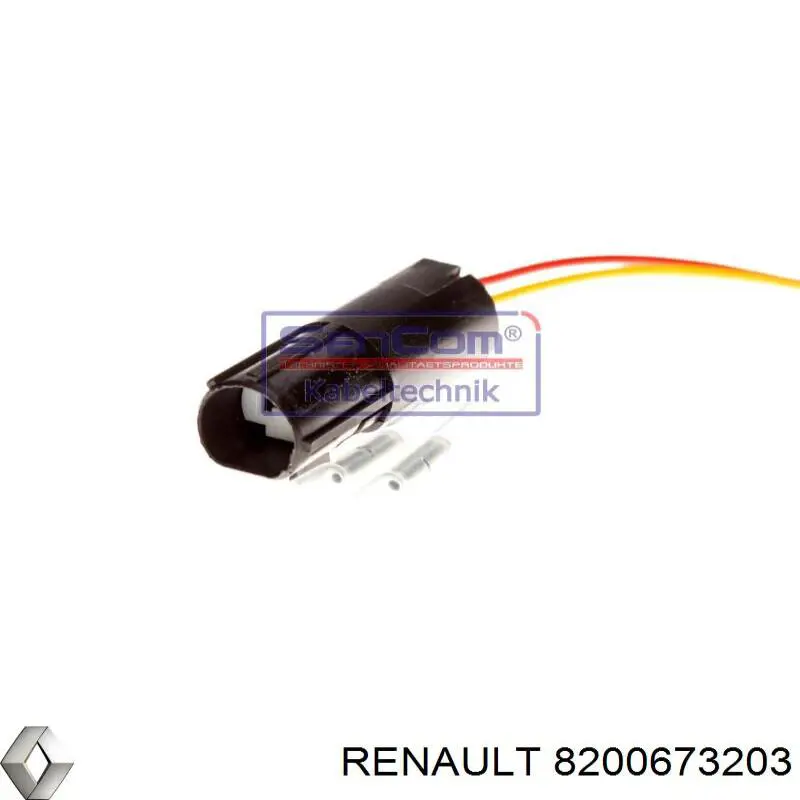 Разъем (фишка) датчика положения распредвала Renault (RVI) 8200673203 цена, от 10.07 USD