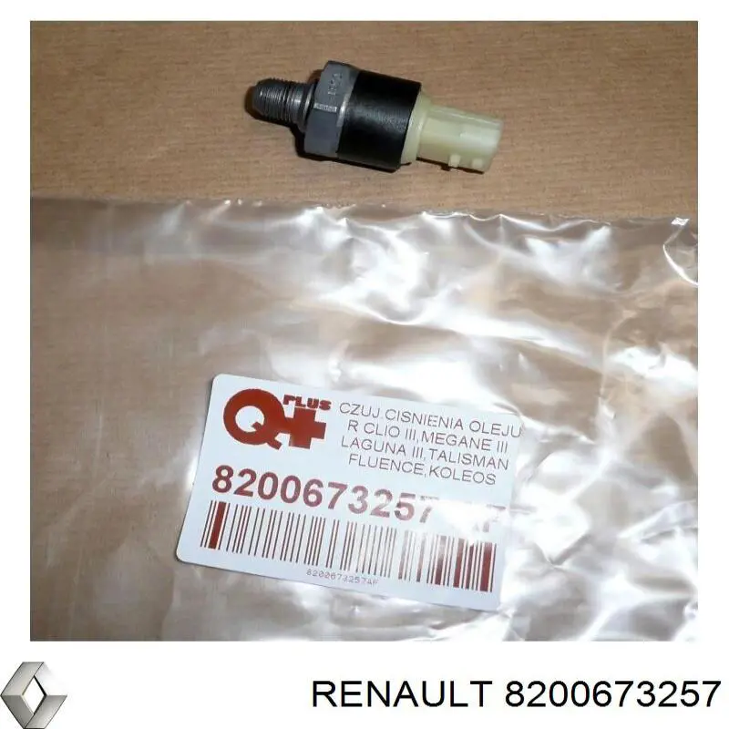 Купить 8200673257 Renault (RVI) Датчик давления масла