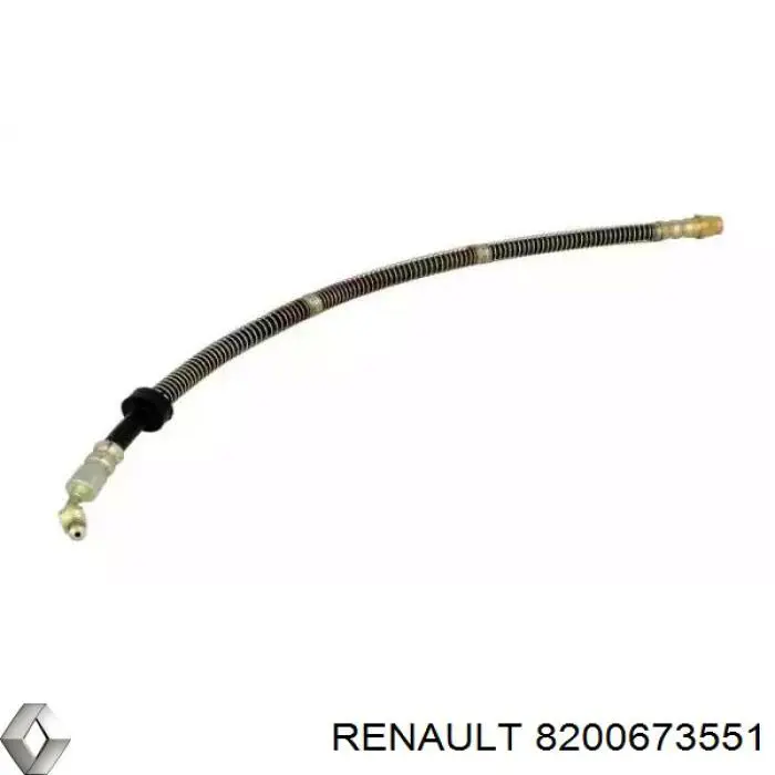 Купить 8200673551 Renault (RVI) Шланг тормозной передний