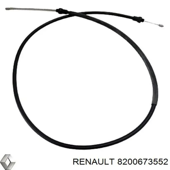 Купить 8200673552 Renault (RVI) Шланг тормозной передний