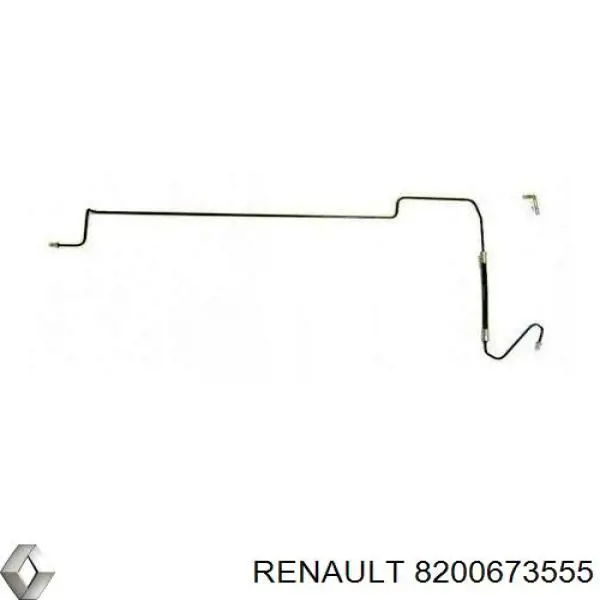 Шланг тормозной задний, левый Renault (RVI) 8200673555 цена, от 32.08 USD