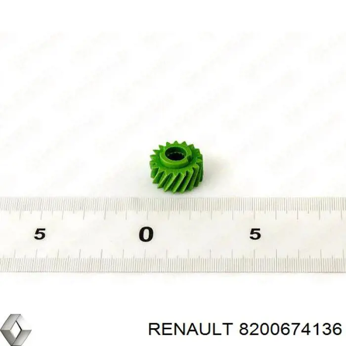 Шестерня спидометра ведомая Renault (RVI) 8200674136 цена, от 5.62 USD