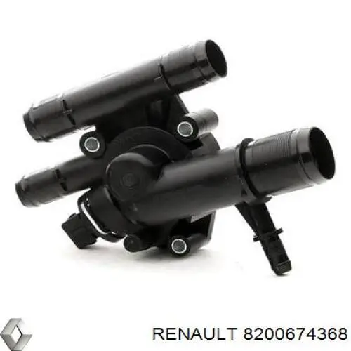 Caixa do termostato 8200674368 Renault (RVI)