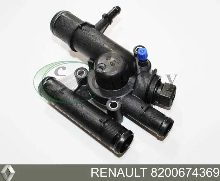 Термостат в корпусе Renault (RVI) 8200674369 цена, от 26.57 USD