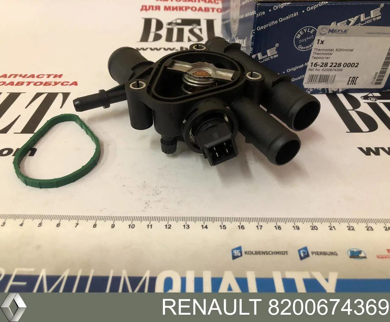 Купить 8200674369 Renault (RVI) Автомобильный термостат