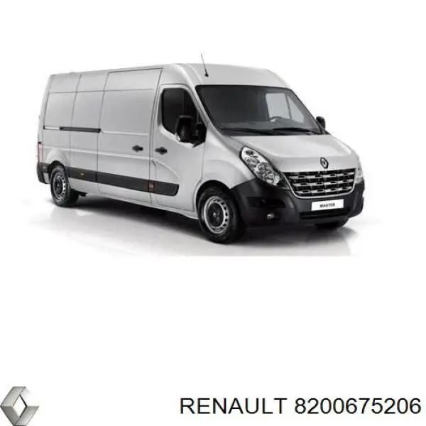 8200675206 Renault (RVI) подушка (опора двигателя задняя)