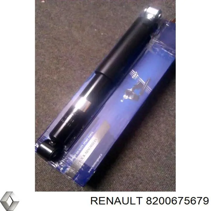 8200675679 Renault (RVI) amortecedor traseiro