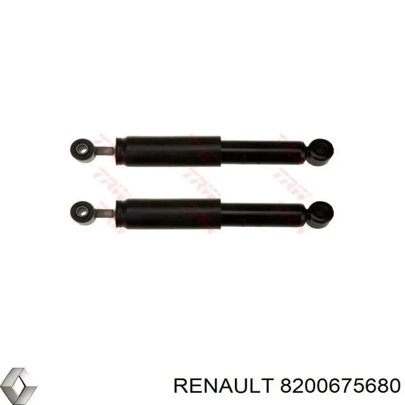Купить 8200675680 Renault (RVI) Амортизатор задней подвески