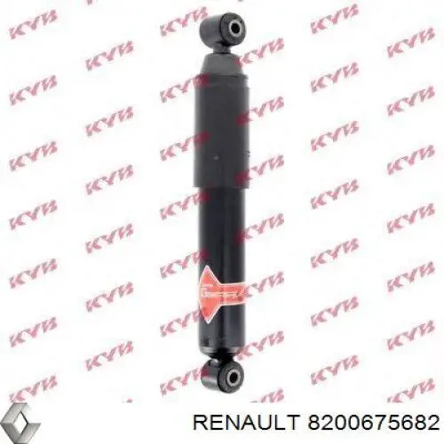 8200675682 Renault (RVI) amortecedor traseiro