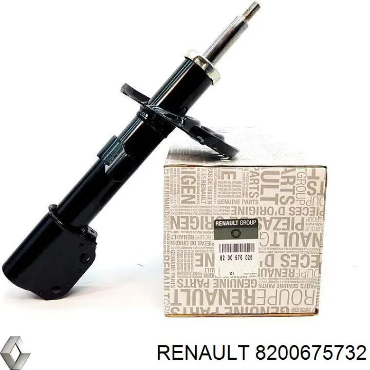 Амортизатор передний 8200675732 Renault (RVI)
