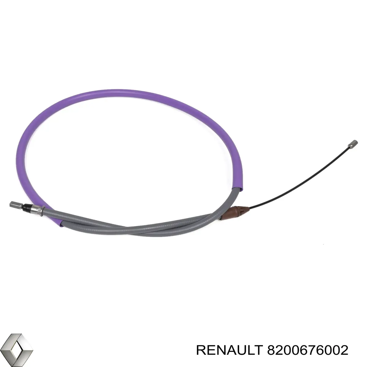 Купить 8200676002 Renault (RVI) Задний правый трос ручника