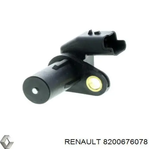 Sensor de posición del cigüeñal 8200676078 Renault (RVI)