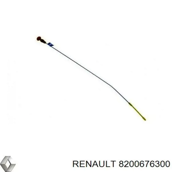Щуп (индикатор) уровня масла в двигателе Renault (RVI) 8200676300