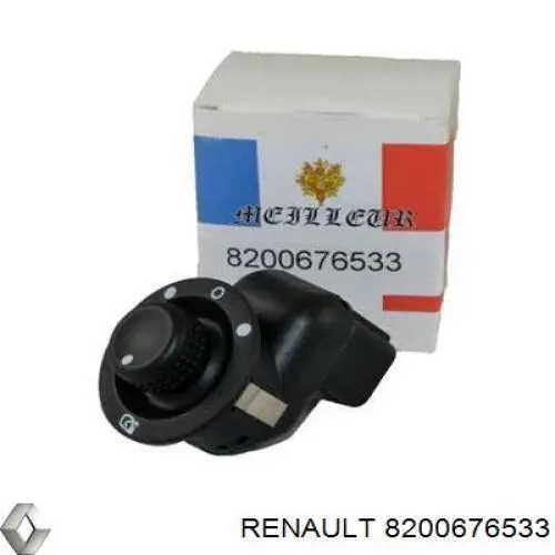 8200676533 Renault (RVI) unidade de controlo dos espelhos de retrovisão, na porta