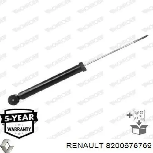 Амортизатор задний 8200676769 Renault (RVI)
