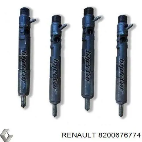 Inyector de combustible 8200676774 Renault (RVI)