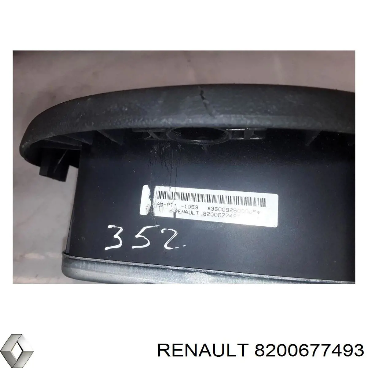 Airbag в мультируль Renault (RVI) 8200677493 цена, от 28.18 USD