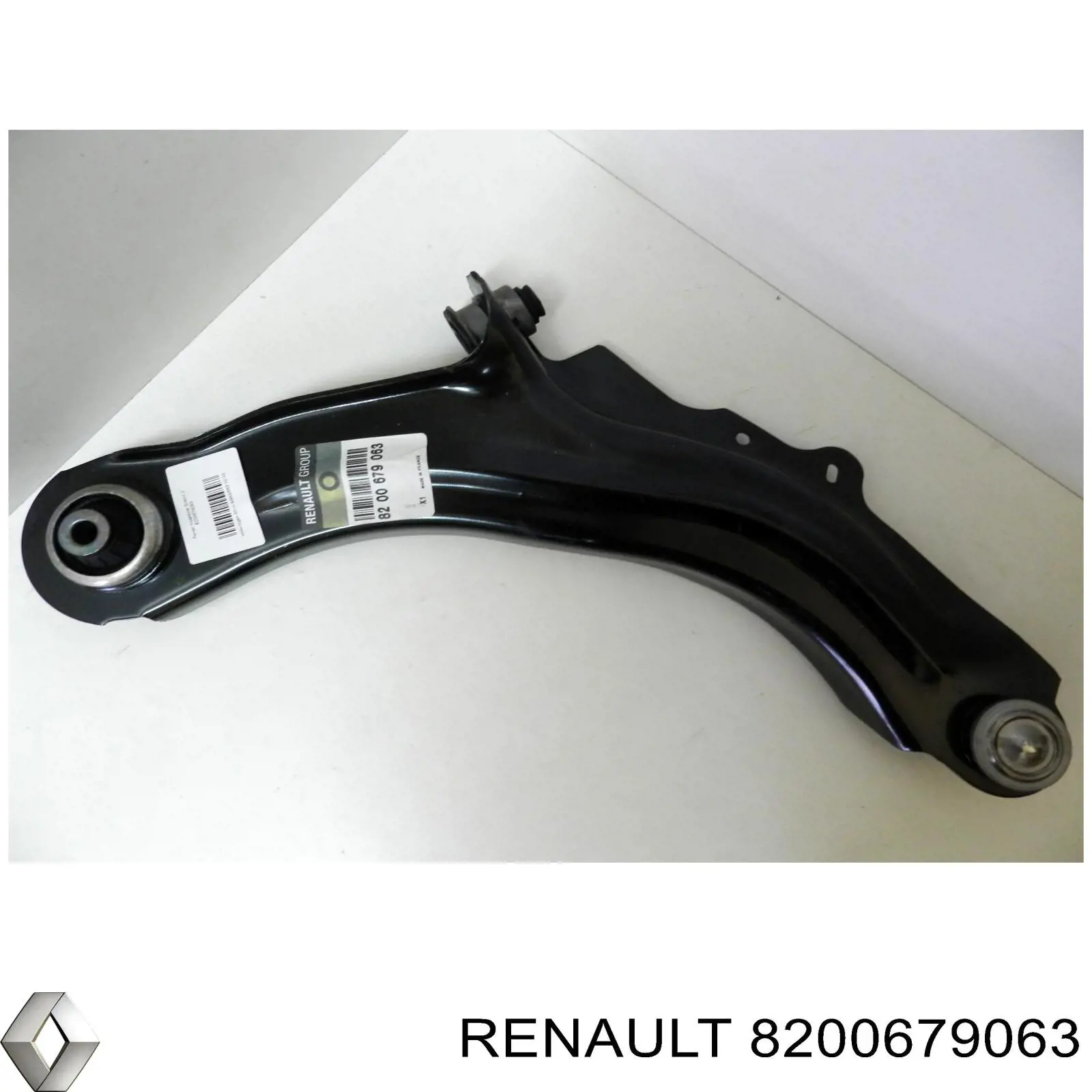 8200679063 Renault (RVI) braço oscilante inferior esquerdo de suspensão dianteira