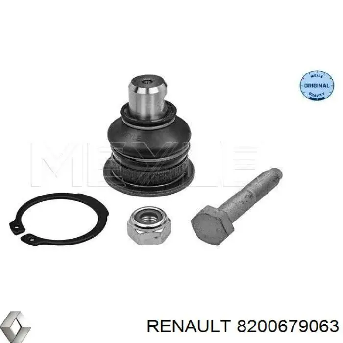 Левый рычаг передней нижней подвески Renault (RVI) 8200679063 цена, от 34.44 USD