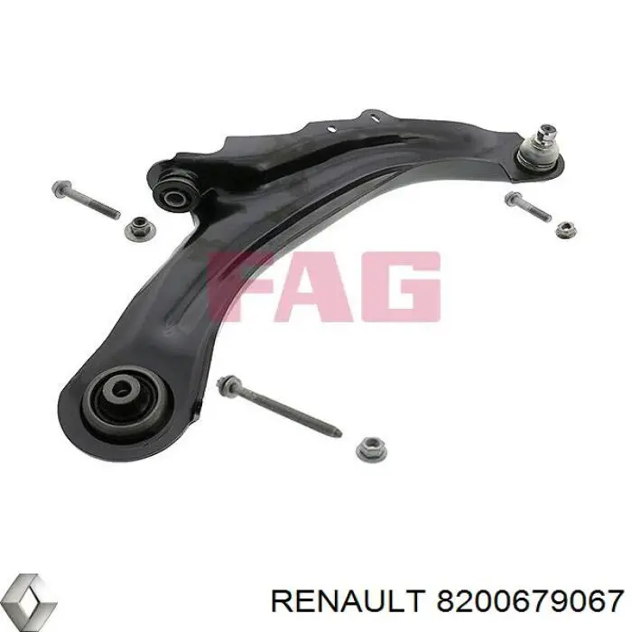Правый рычаг передней нижней подвески Renault (RVI) 8200679067 цена, от 36.37 USD