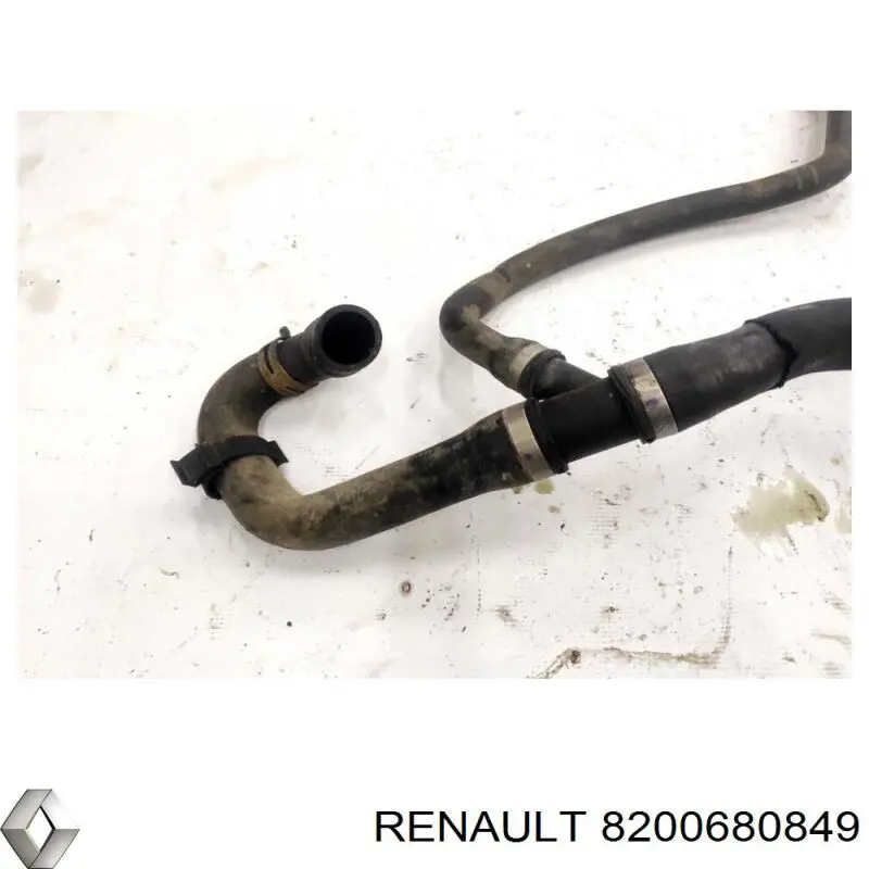 Купить 8200680849 Renault (RVI) Шланг кондиционера, от компрессора к радиатору