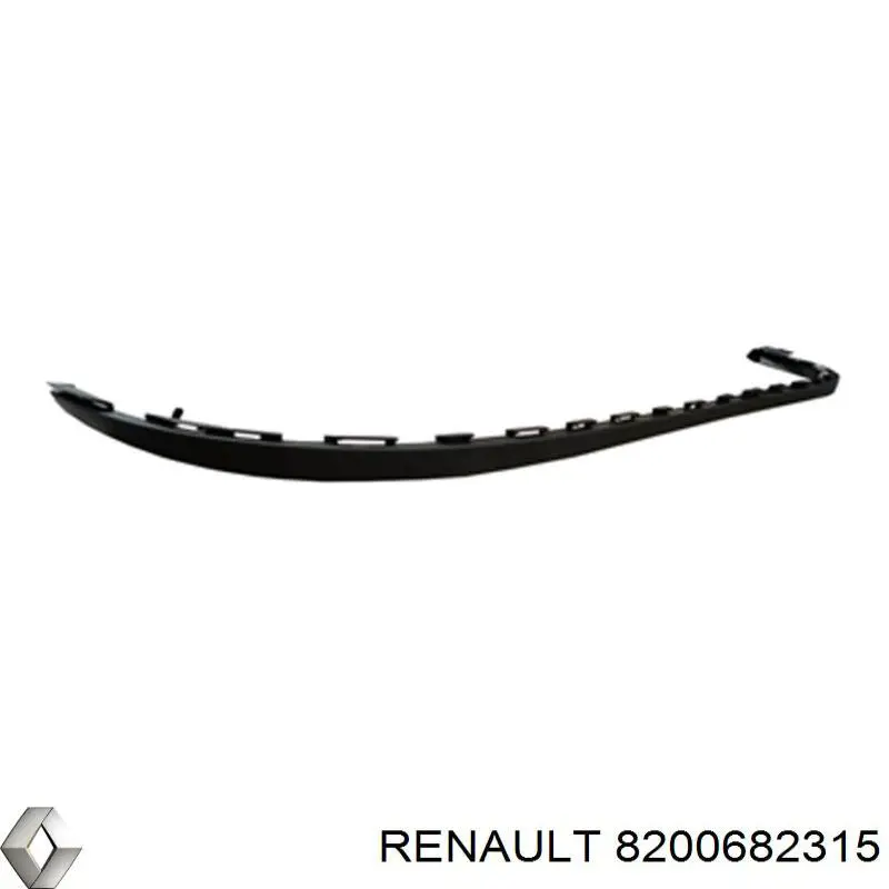 Спойлер переднего бампера Renault (RVI) 8200682315 цена, от 24.93 USD