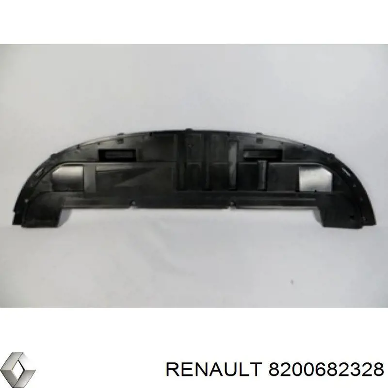 Защита бампера переднего 8200682328 Renault (RVI)