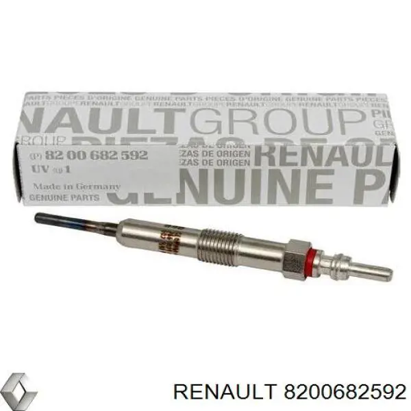 Свечи накала Renault (RVI) 8200682592 цена, от 12.18 USD