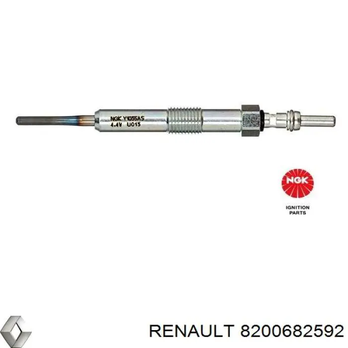 Купить 8200682592 Renault (RVI) Свечи накала