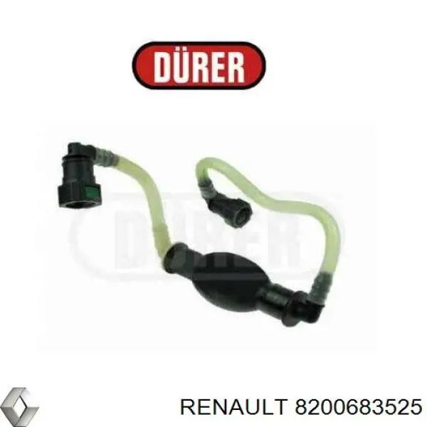 8200683525 Renault (RVI) bomba de combustível de bombeio manual