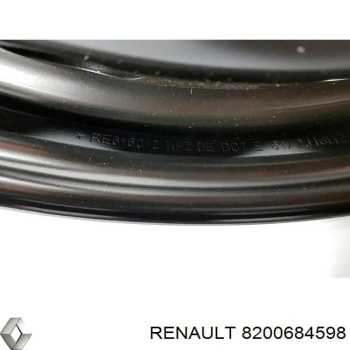 8200684598 Renault (RVI) диски колесные стальные (штампованные)
