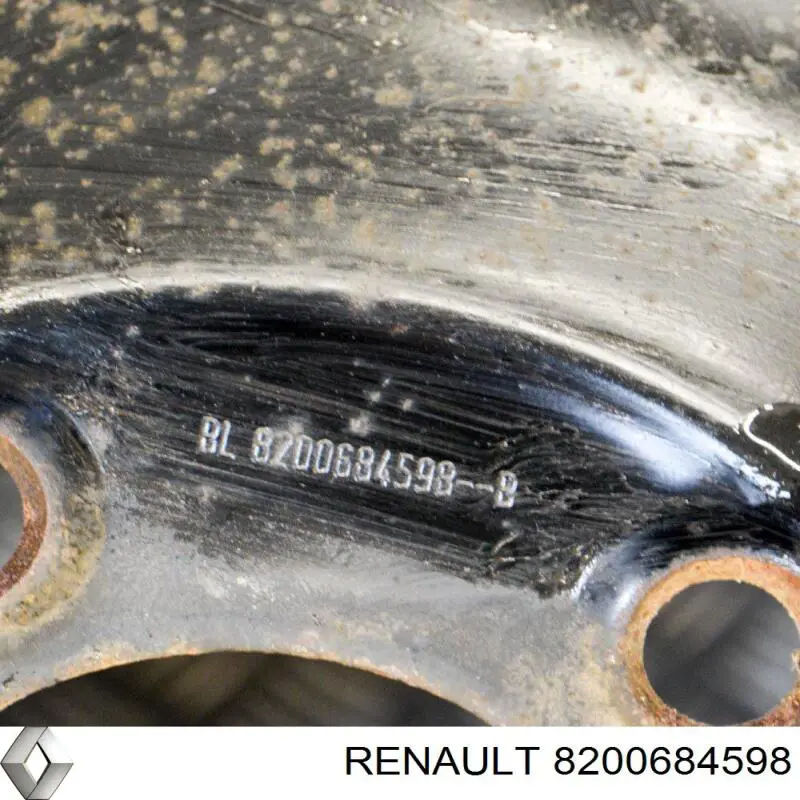 Диски колесные стальные (штампованные) 8200684598 Renault (RVI)