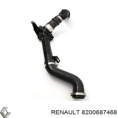 Шланг (патрубок) интеркуллера Renault (RVI) 8200687468