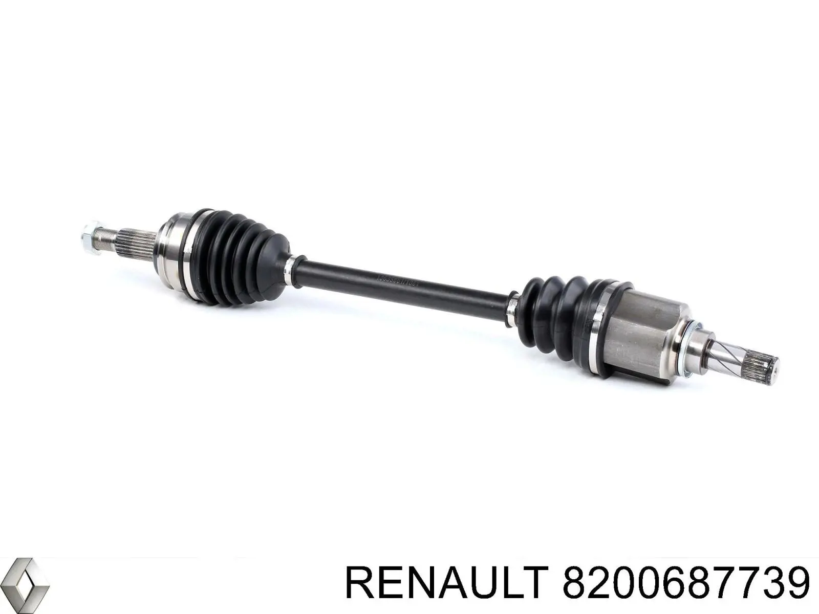 8200687739 Renault (RVI) semieixo (acionador dianteiro esquerdo)