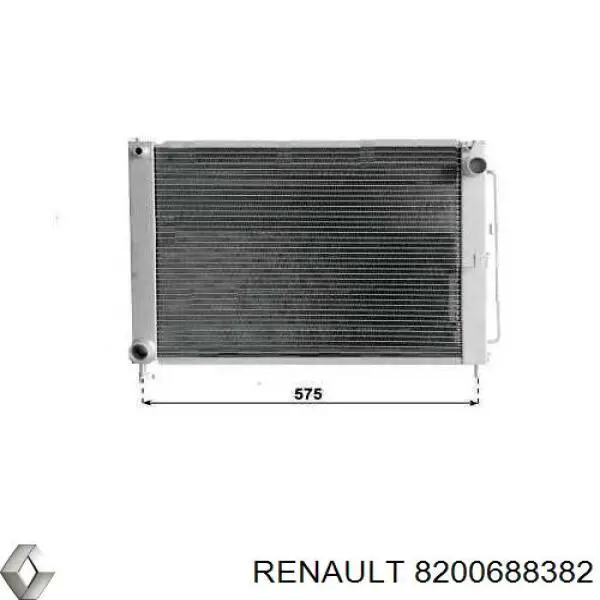 Радиатор охлаждения двигателя Renault (RVI) 8200688382 цена, от 172.14 USD