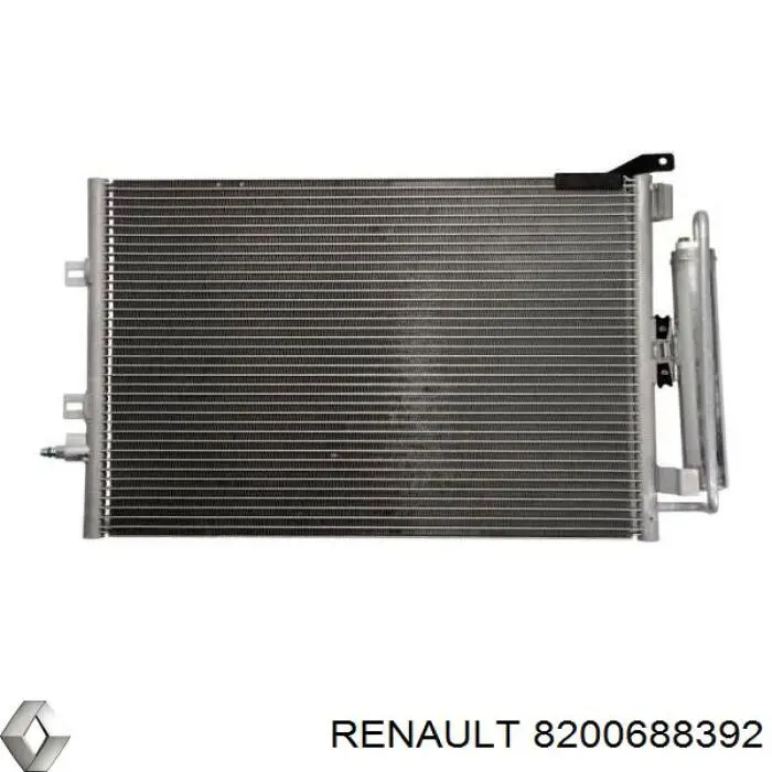 Радиатор кондиционера 8200688392 Renault (RVI)