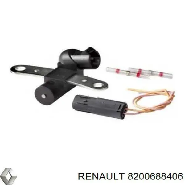 Sensor de posición del cigüeñal 8200688406 Renault (RVI)