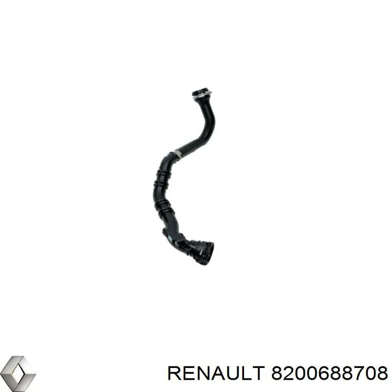 Шланг/патрубок интеркуллера Renault (RVI) 8200688708 цена, от 177.56 USD