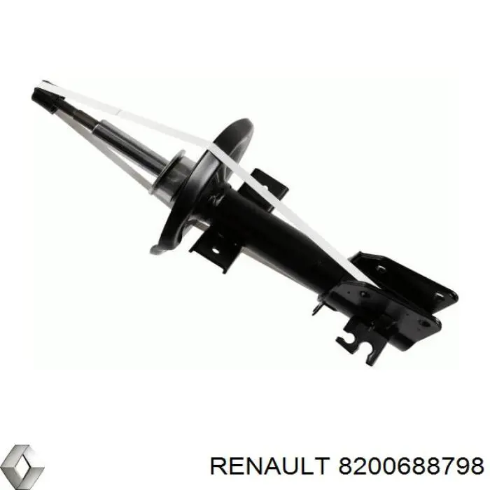 Амортизатор передний 8200688798 Renault (RVI)