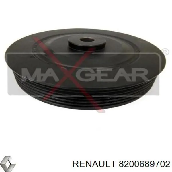 Polea, cigüeñal 8200689702 Renault (RVI)