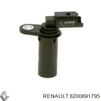 Купить 8200691795 Renault (RVI) Датчик оборотов коленвала