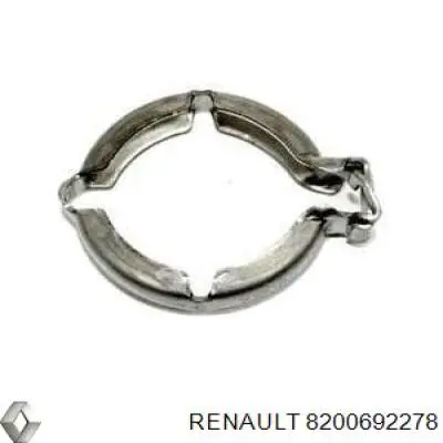 8200692278 Renault (RVI) хомут патрубка клапана egr