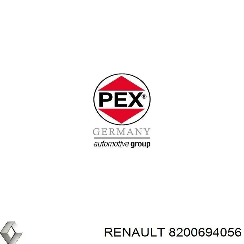 Трос стояночного тормоза задний правый Renault (RVI) 8200694056 цена, от 8.03 USD